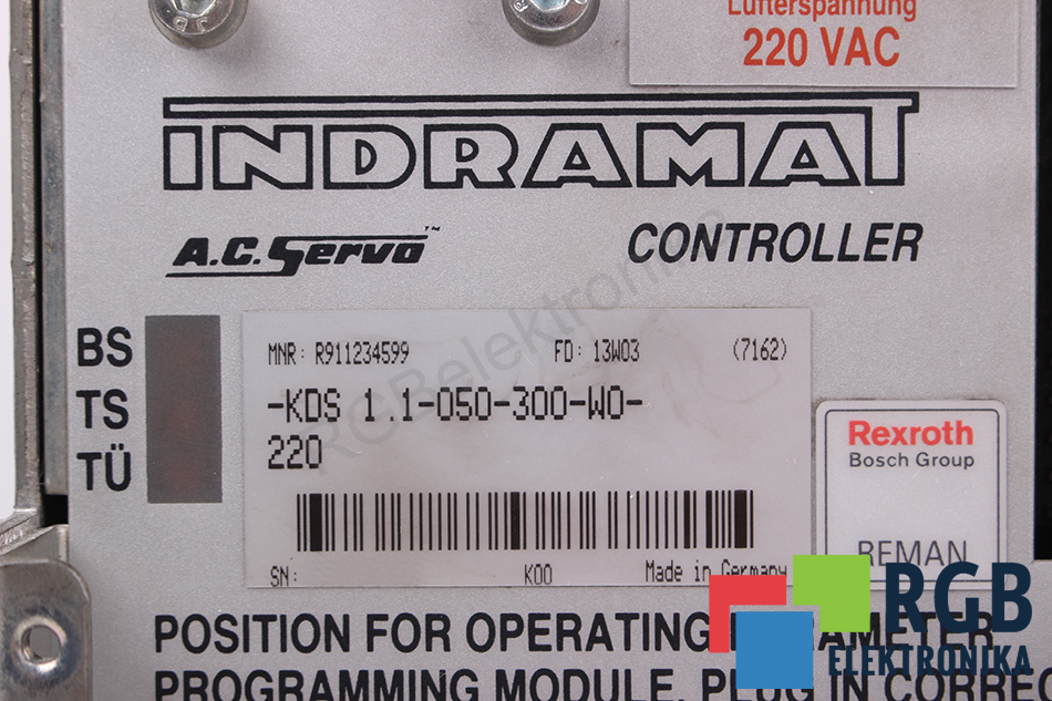 kds1.1-050-300-w0-220_109931.0 INDRAMAT repair