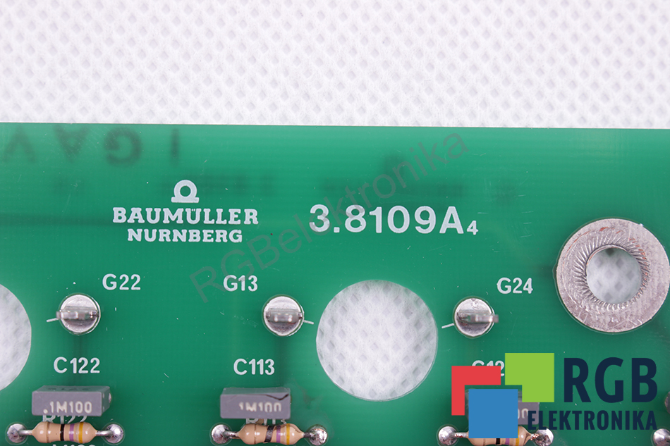 3.8109a BAUMULLER repair