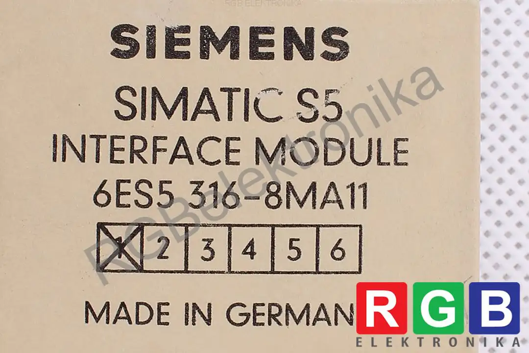 6es5316-8ma11 SIEMENS repair