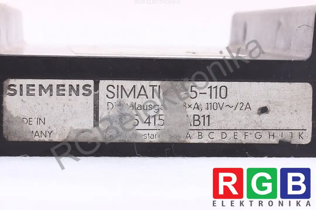 6es5415-7ab11-8xa-110v-2a-simatic-s5-110 SIEMENS repair