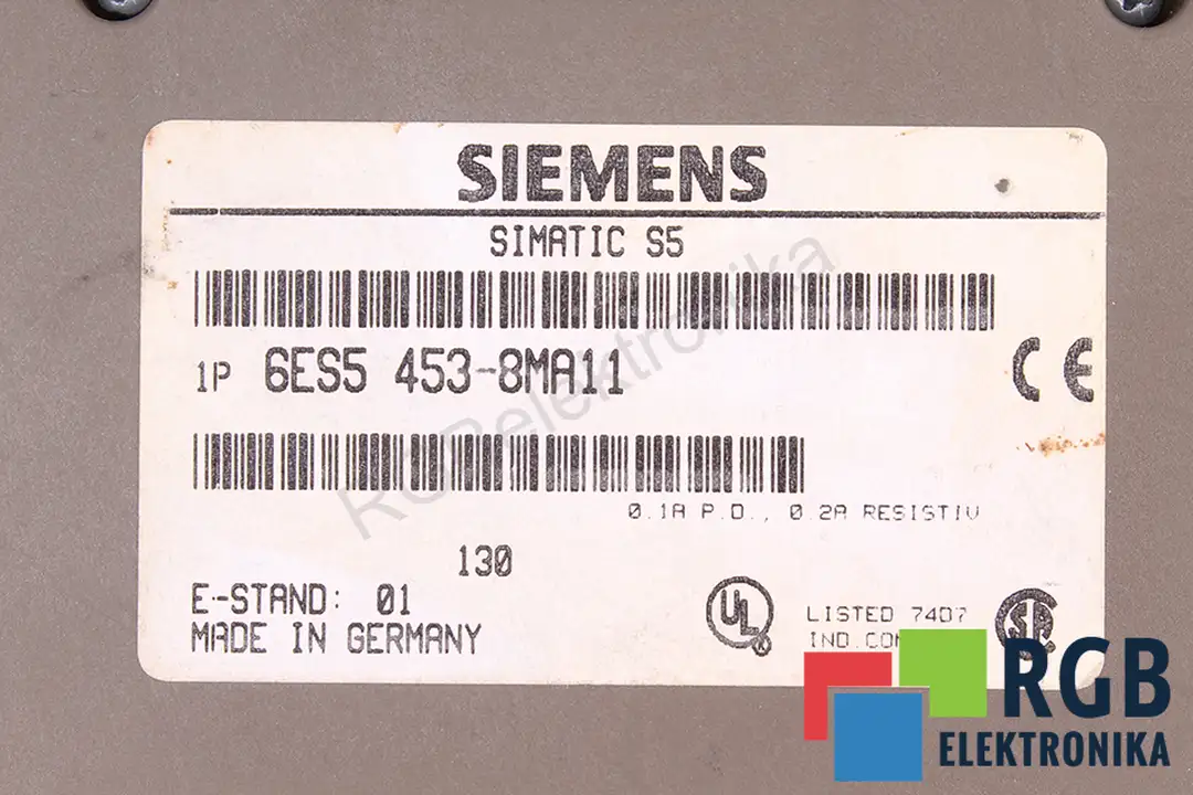 6es5453-8ma11 SIEMENS repair