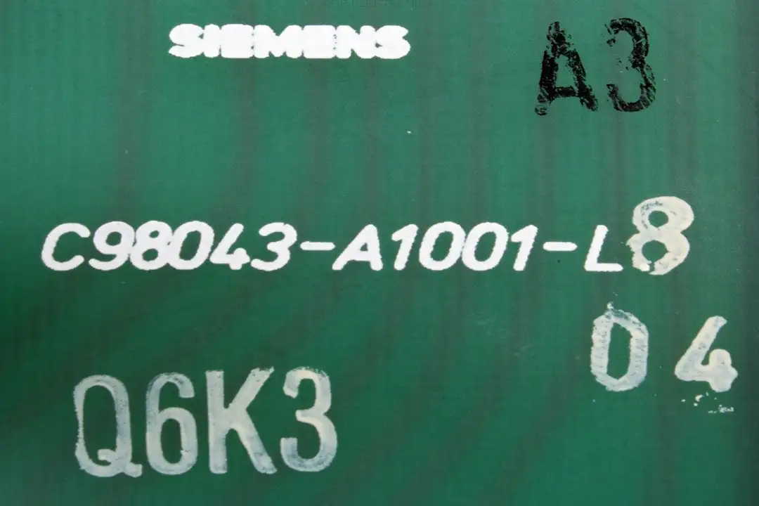 service c98043-a1001-l8 SIEMENS
