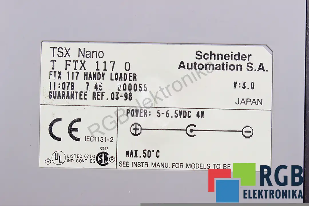 t-ftx-117-0 SCHNEIDER ELECTRIC repair