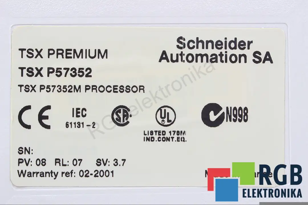 TSXP57352 SCHNEIDER ELECTRIC
