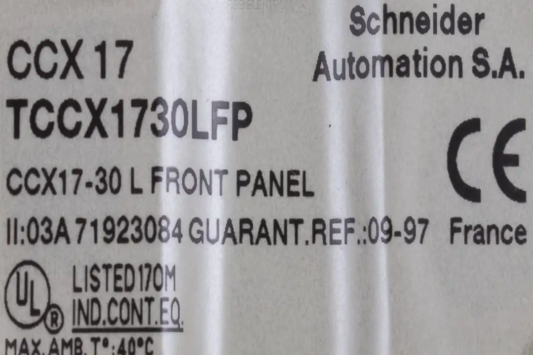 tccx1730lfp SCHNEIDER ELECTRIC repair