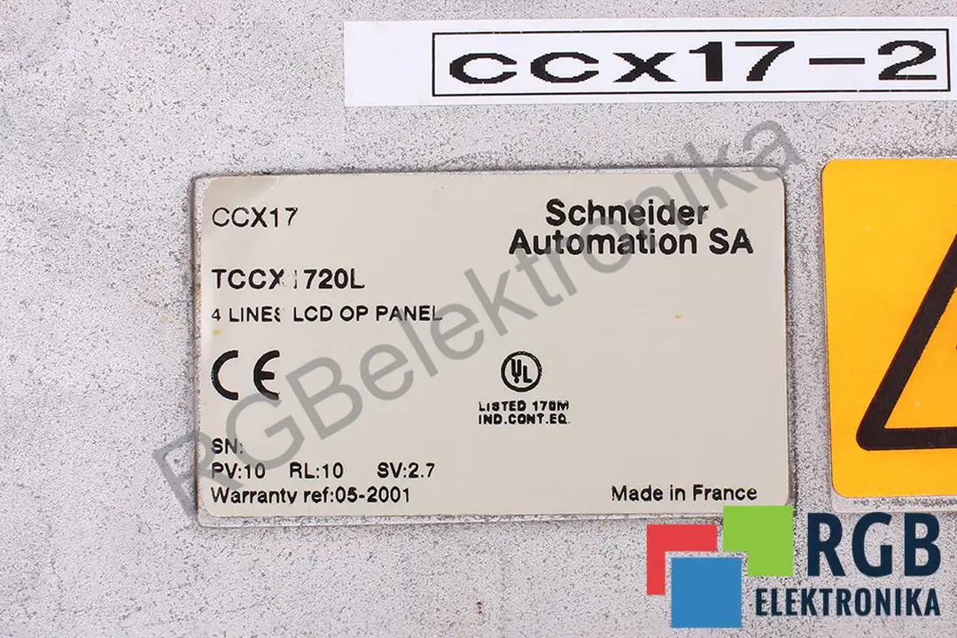 TCCX1720L SCHNEIDER ELECTRIC