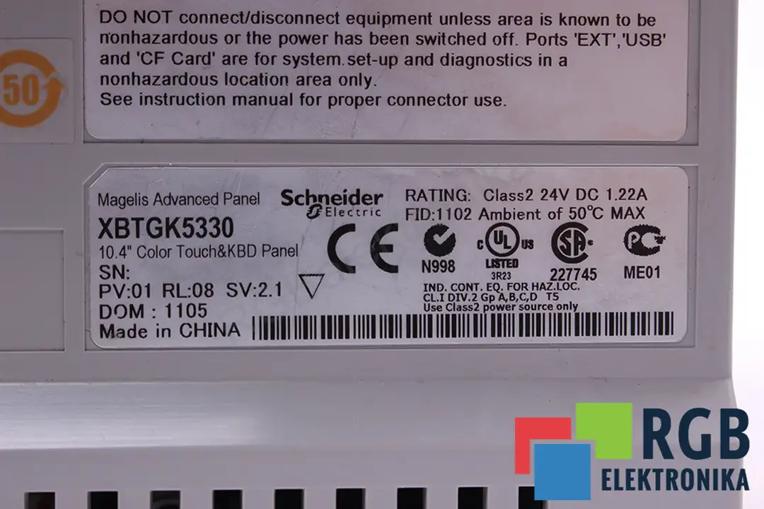 XBTGK5330 SCHNEIDER ELECTRIC
