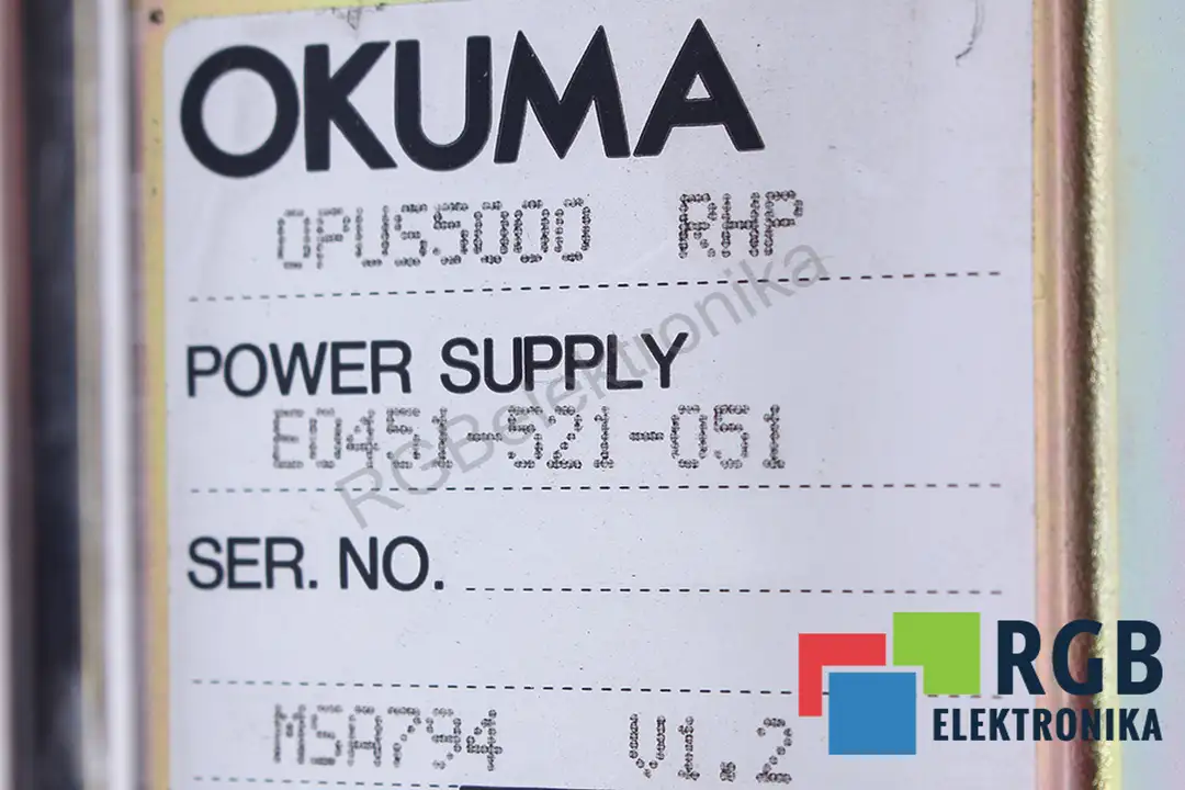 E0451-521-051 OKUMA