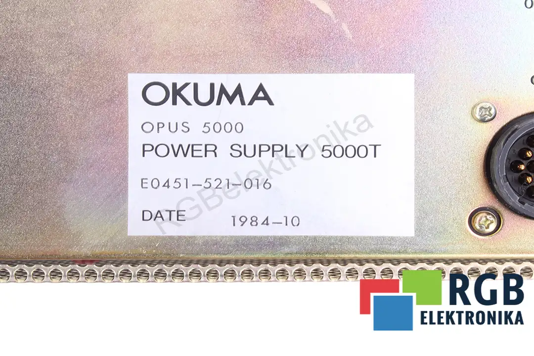 service e0451-521-016 OKUMA