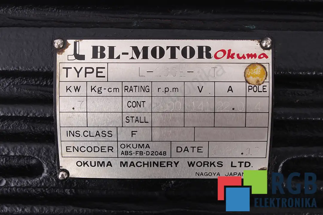bl-180e-20t OKUMA repair