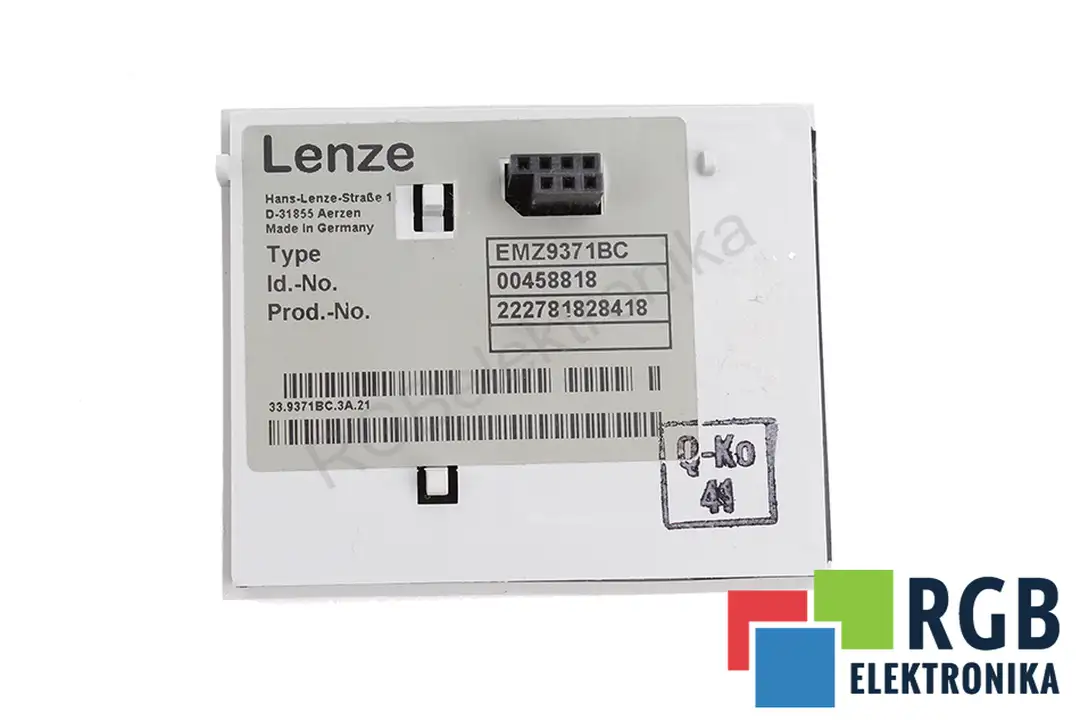 emz9371bc LENZE repair