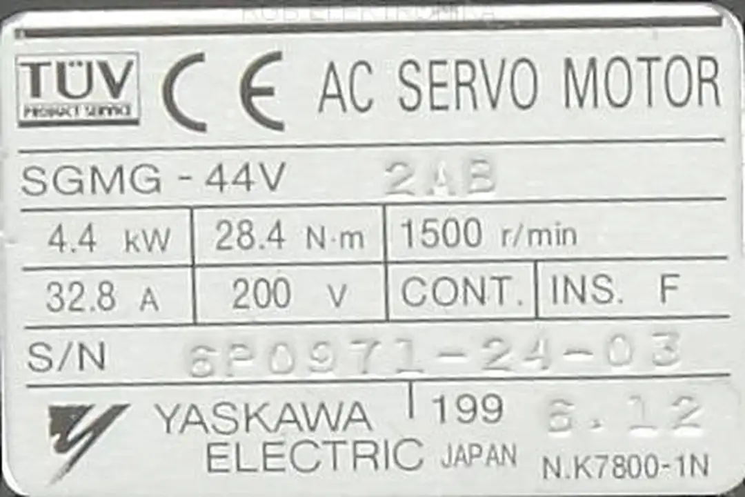 SGMG-44V YASKAWA