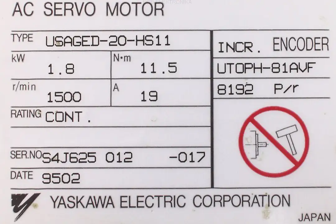 usaged-20-hs11 YASKAWA repair