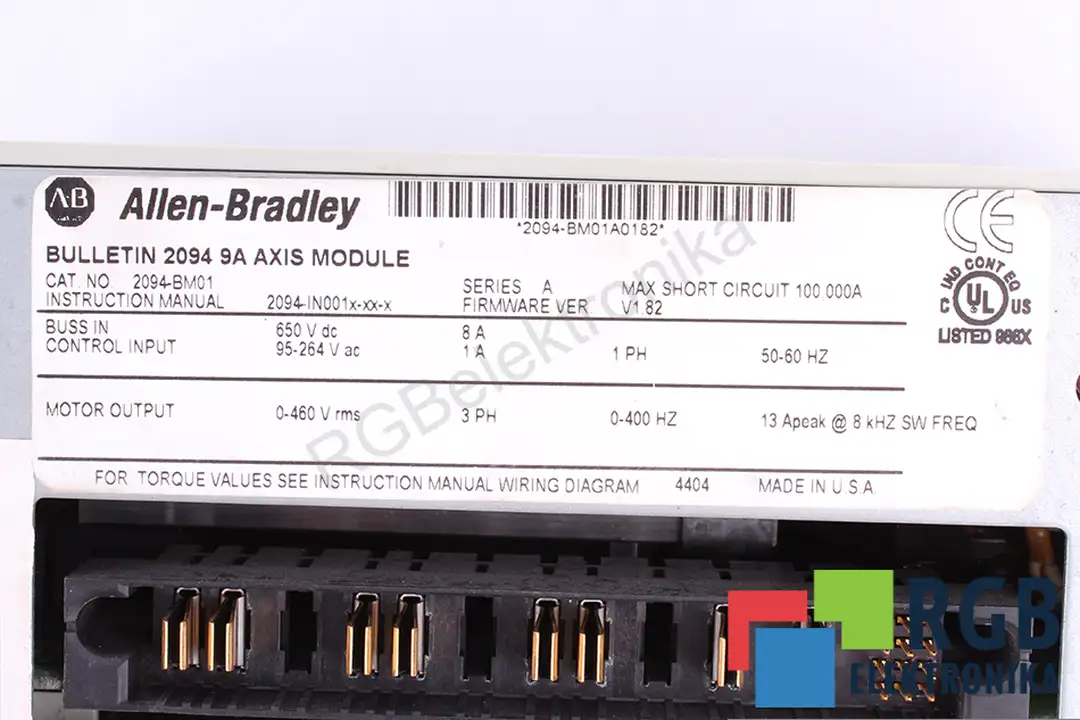 kinetix6000-2094-bm01 ALLEN BRADLEY repair