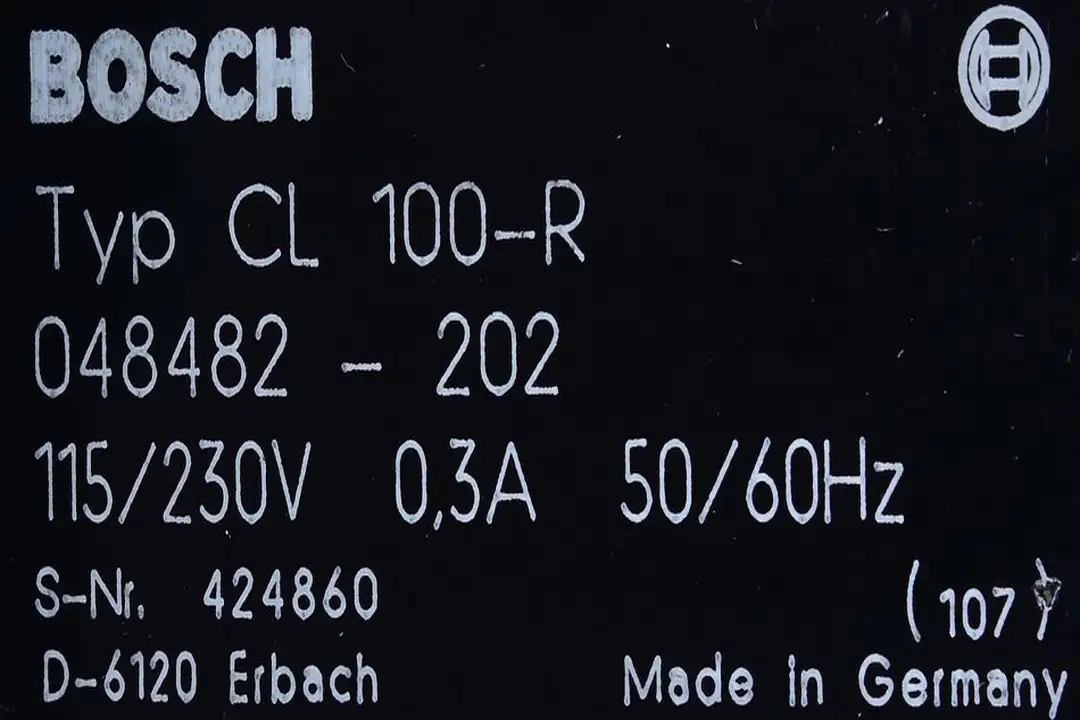 cl-100-r BOSCH repair