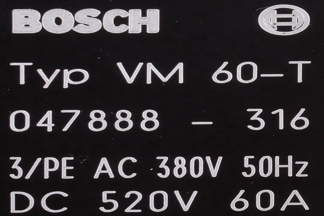 vm-60-t BOSCH repair