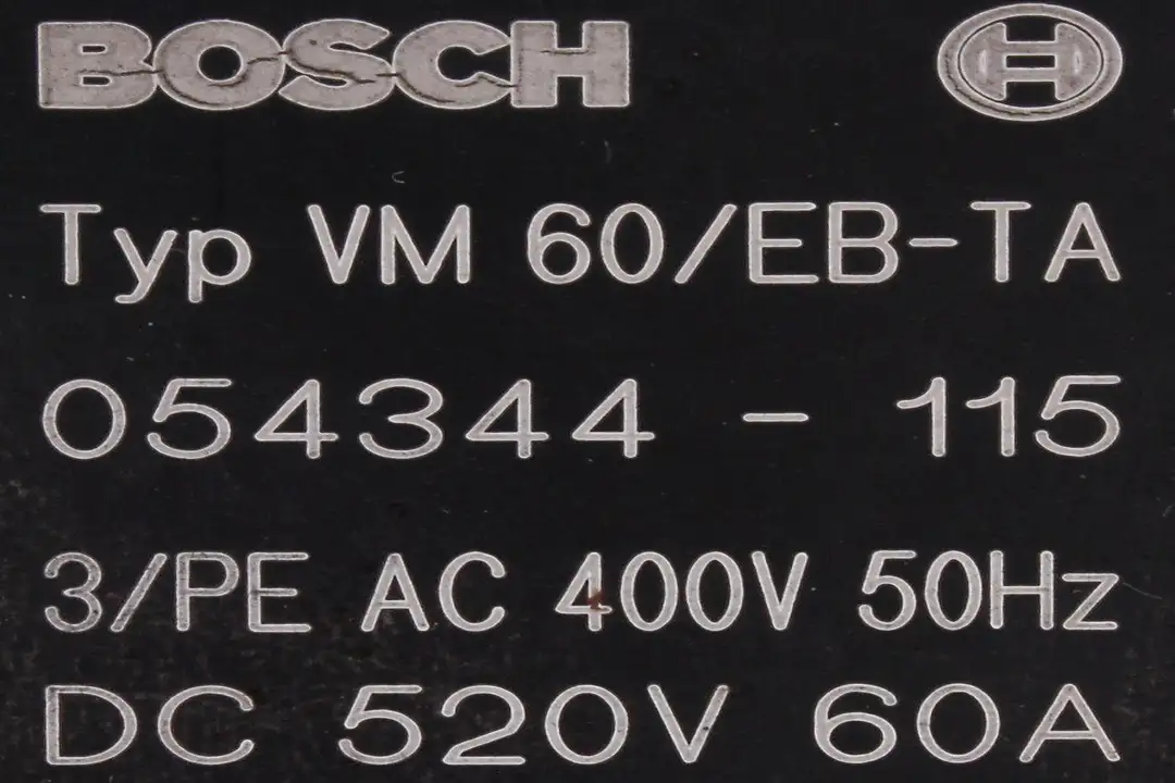 vm-60-eb-ta BOSCH repair