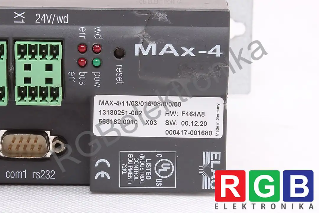 max-4-11-03-016-08-0-0-0 ELAU repair