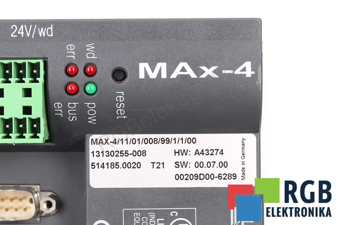 MAX-4/11/01/008/99/1/1/00 ELAU