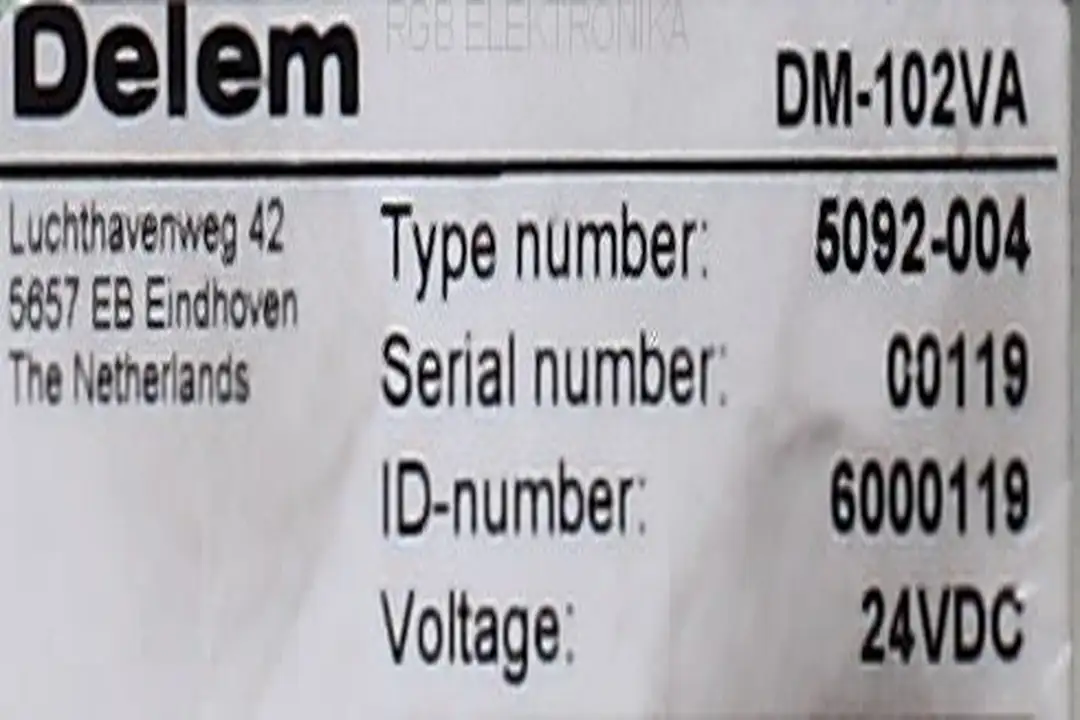 dm-102va-5092-004 DELEM repair