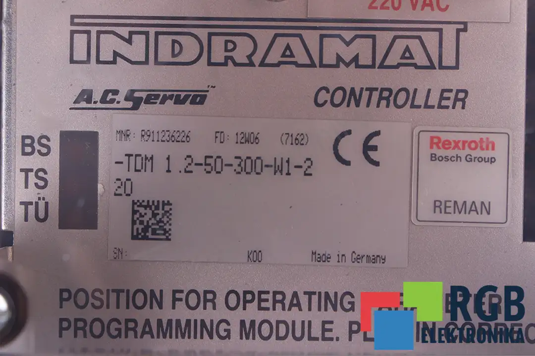 TDM1.2-50-300-W1-220 INDRAMAT