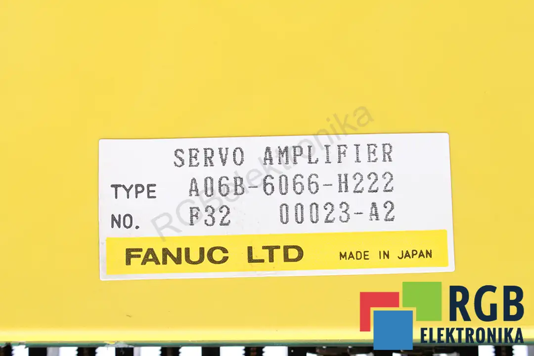 A06B-6066-H222 FANUC