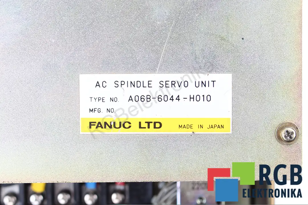 a06b-6044-h010 FANUC repair