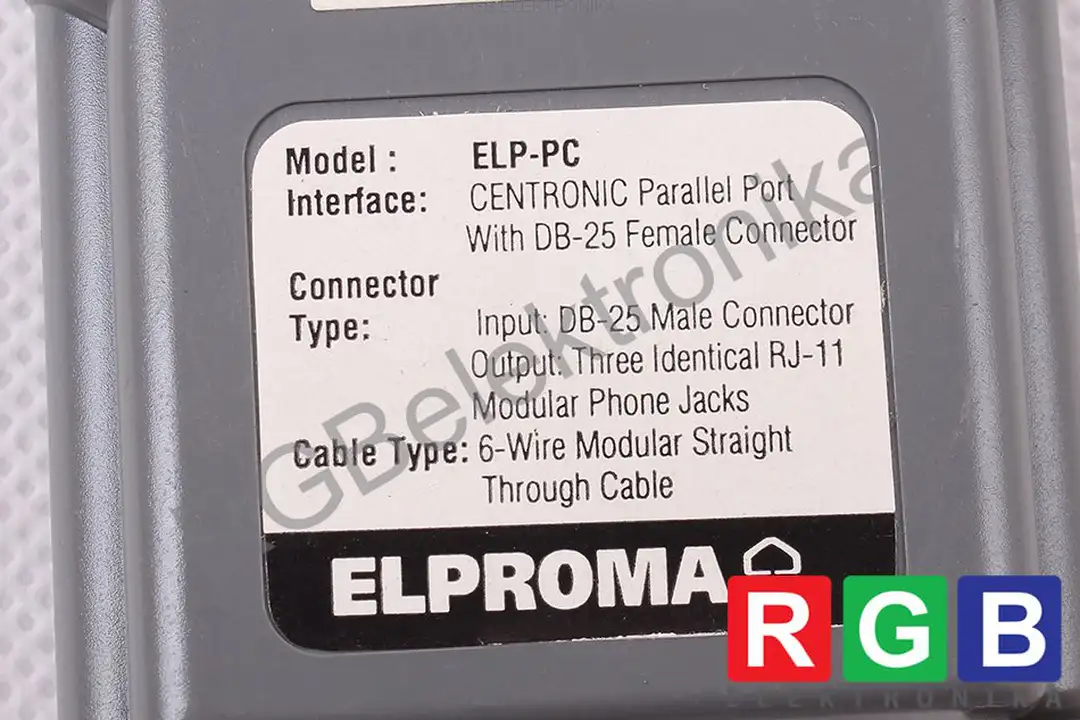 db-25 ELPROMA repair