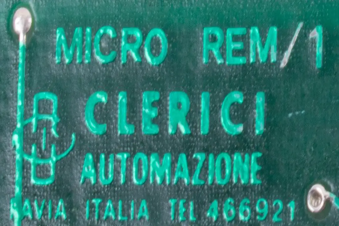 micro-rem-1 CLERICI AUTOMAZIONE repair