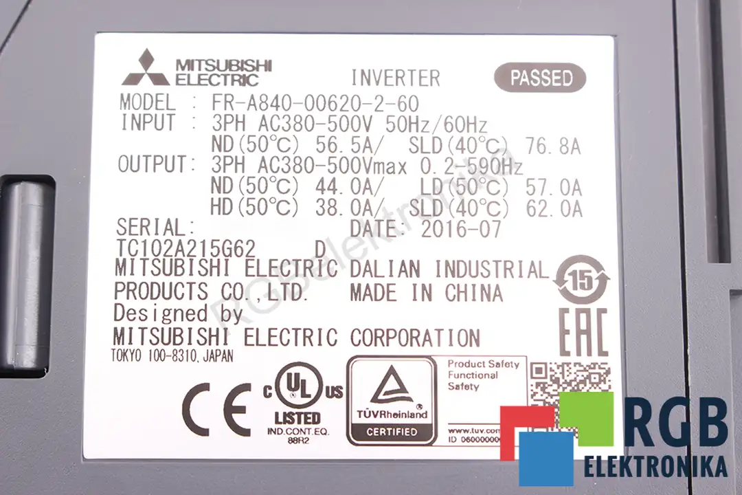 FR-A840-00620-2-60 MITSUBISHI ELECTRIC