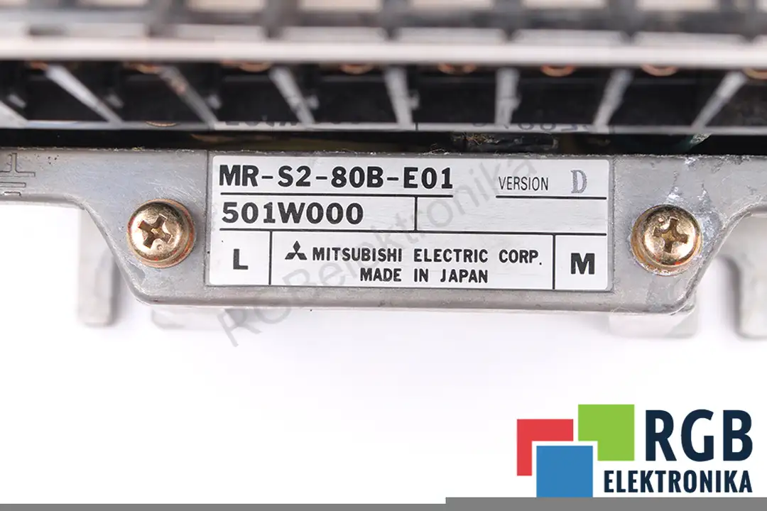 mr-s2-80b-e01 MITSUBISHI ELECTRIC repair