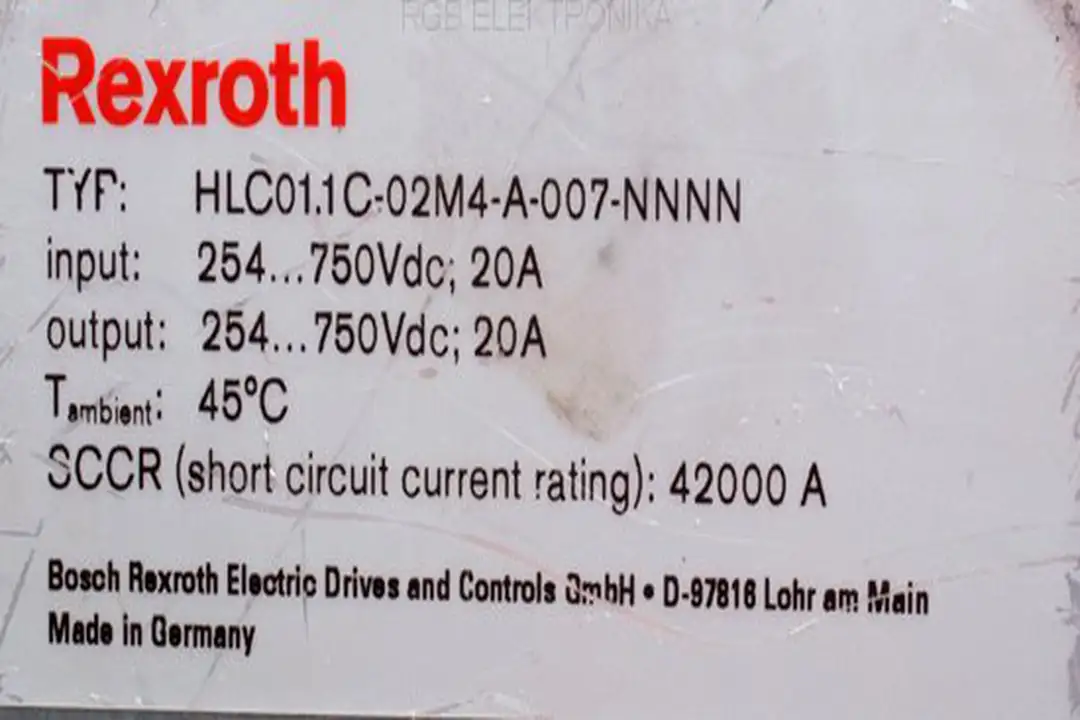 hlc01.1c-02m4-a-007-nnnn BOSCH REXROTH repair