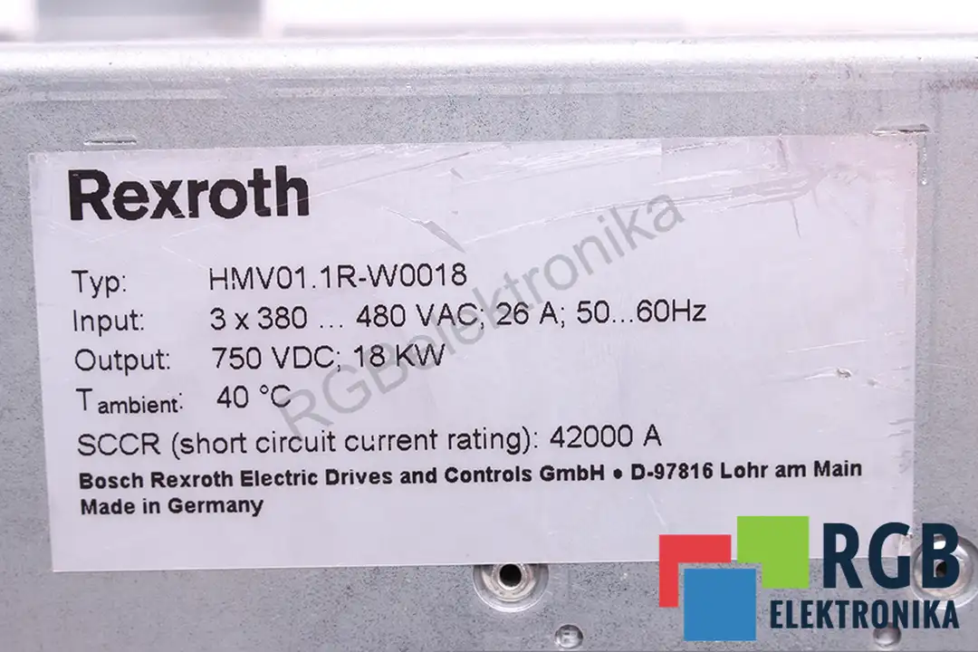 HMV01.1R-W0018 BOSCH REXROTH