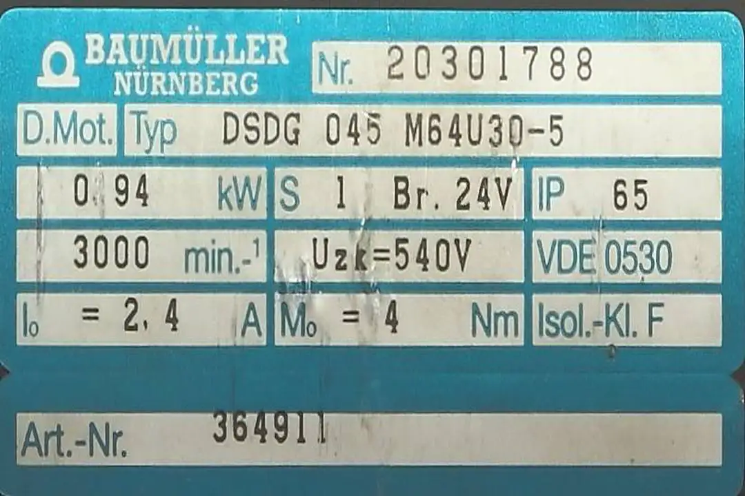 DSDG 045 BAUMULLER