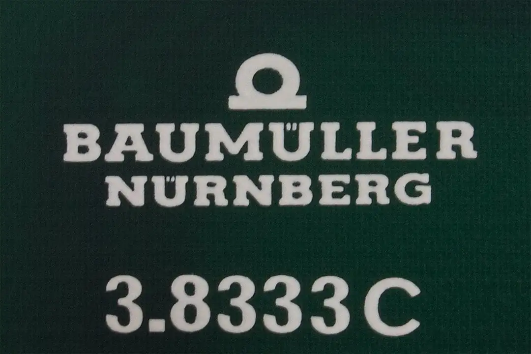 3.8333c BAUMULLER repair