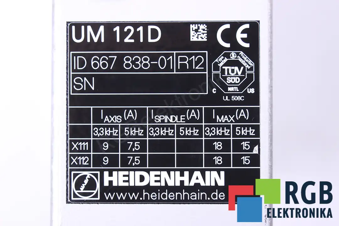 UM121D HEIDENHAIN