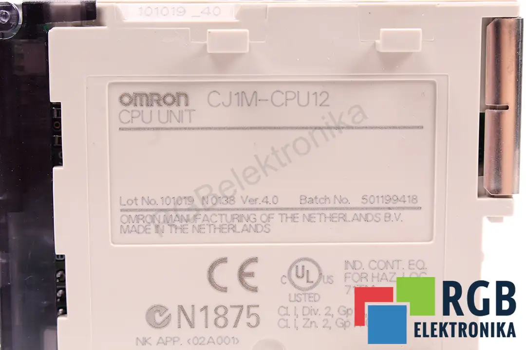 CJ1M-CPU12 OMRON