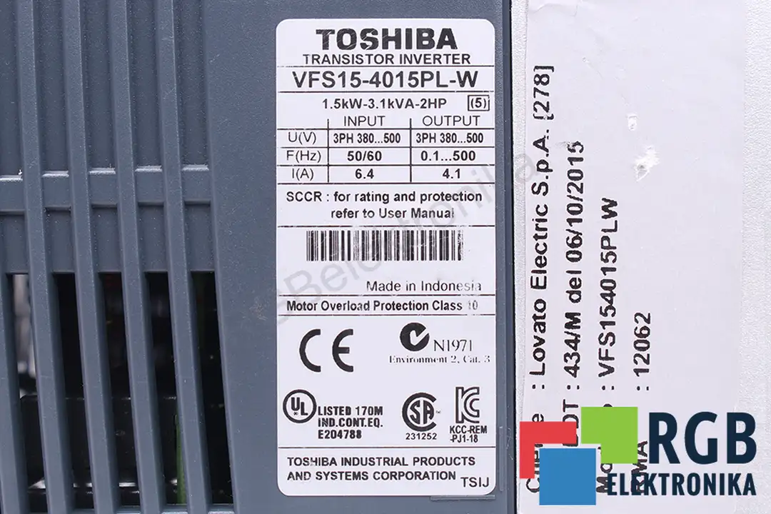 VFS15-4015PL-W TOSHIBA