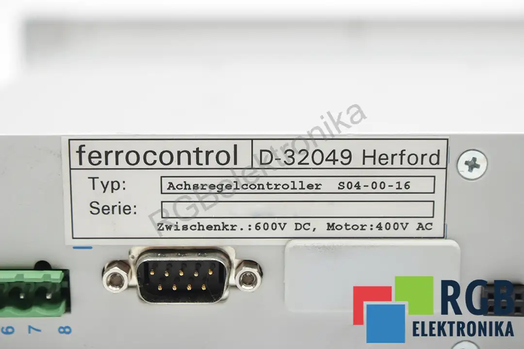 S04-00-16 600VDC FERROCONTROL