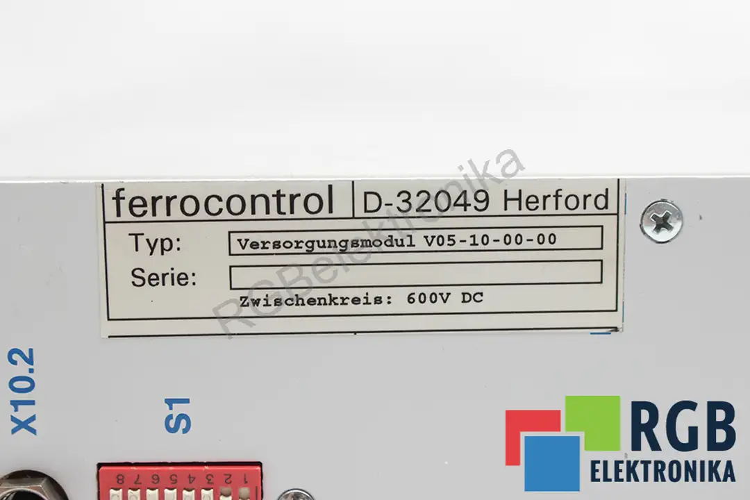 V05-10-00-00 FERROCONTROL