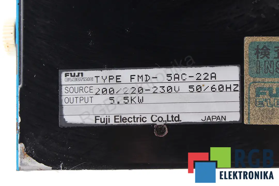 fmd-5ac-22a FUJI ELECTRIC repair