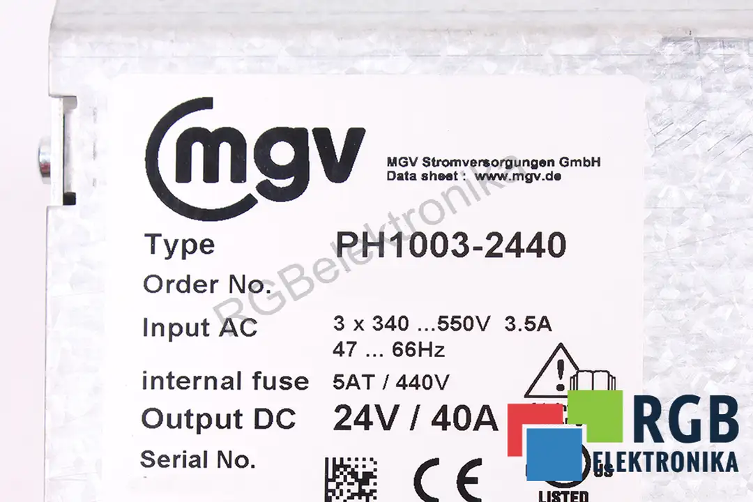 PH1003-2440 MGV
