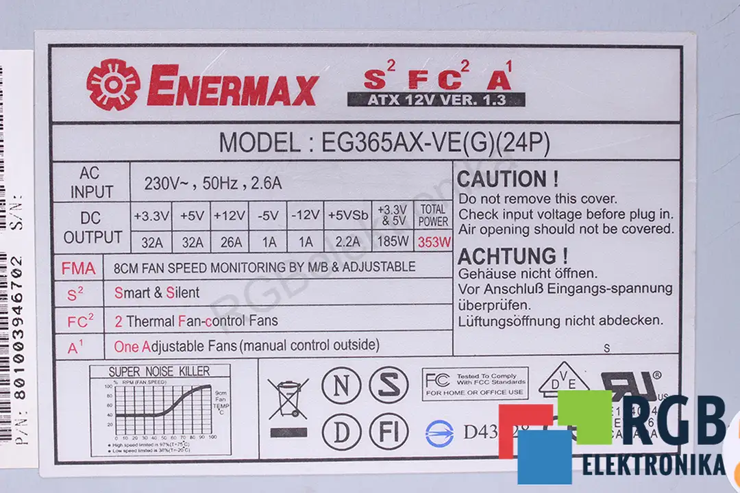 EG365AX-VEG24P ENERMAX