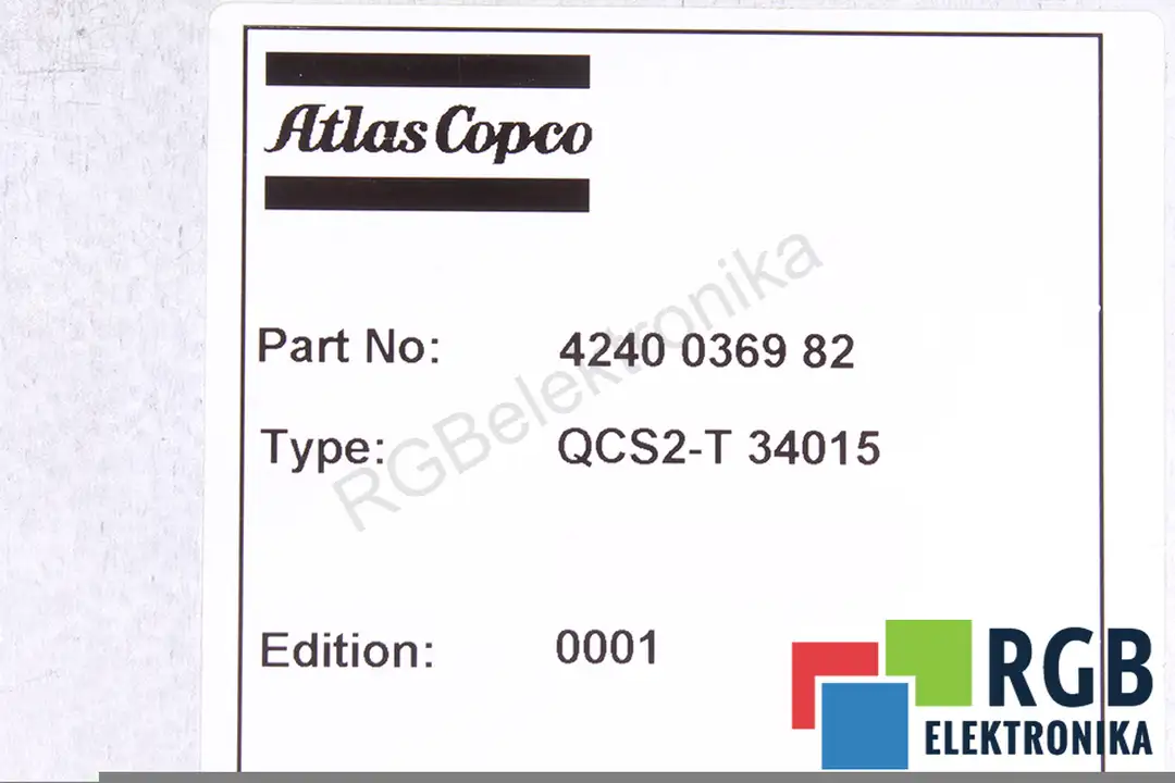 qcs2-t34015 ATLAS COPCO repair
