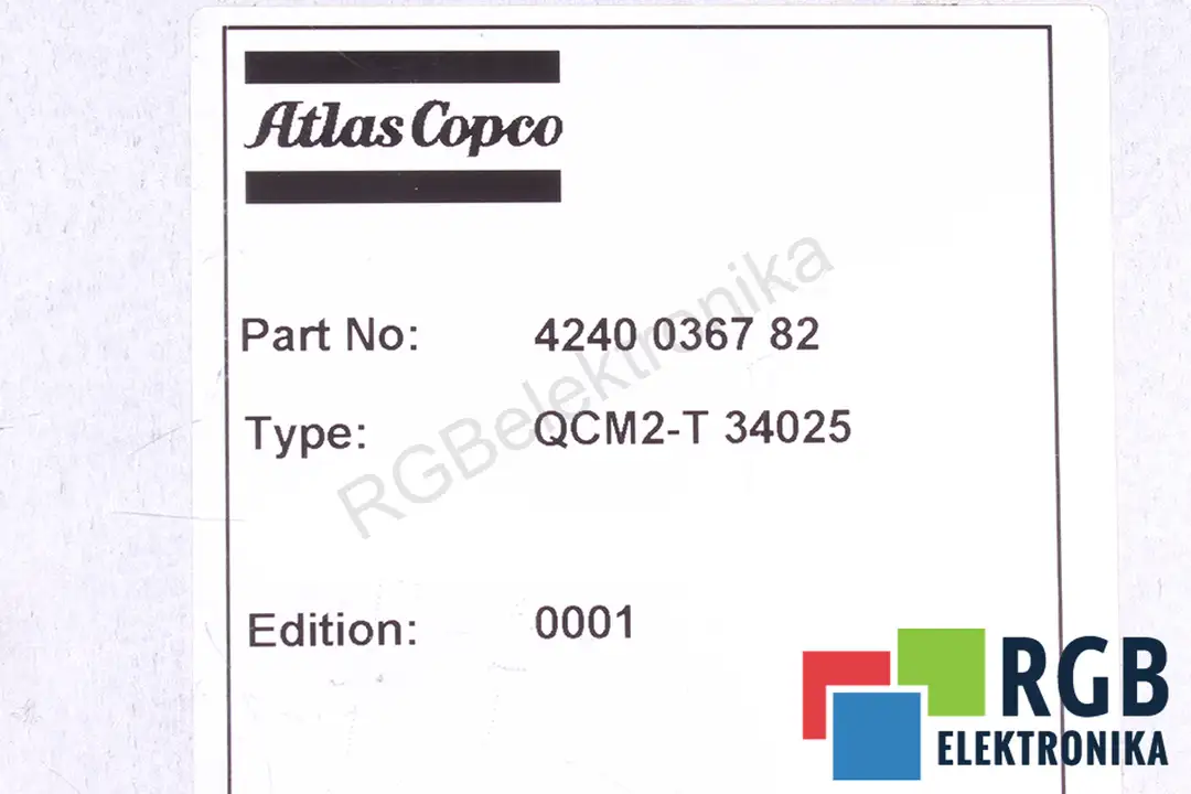 qcm2-t34025_40942 ATLAS COPCO repair