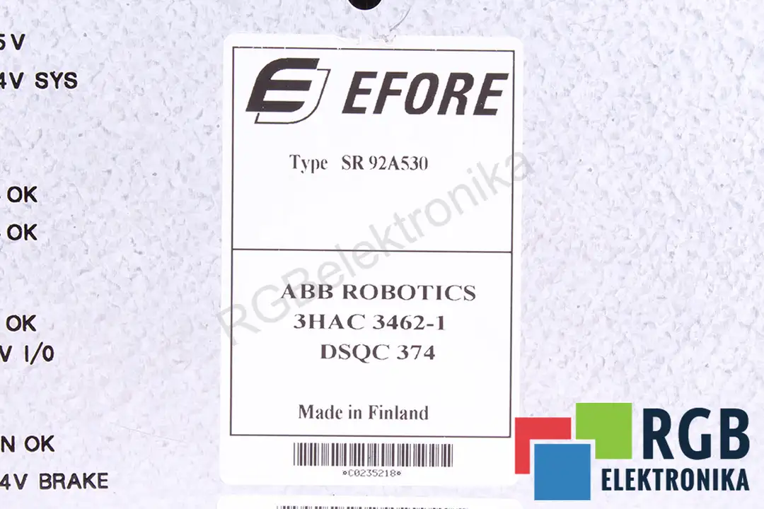 SR92A530 EFORE