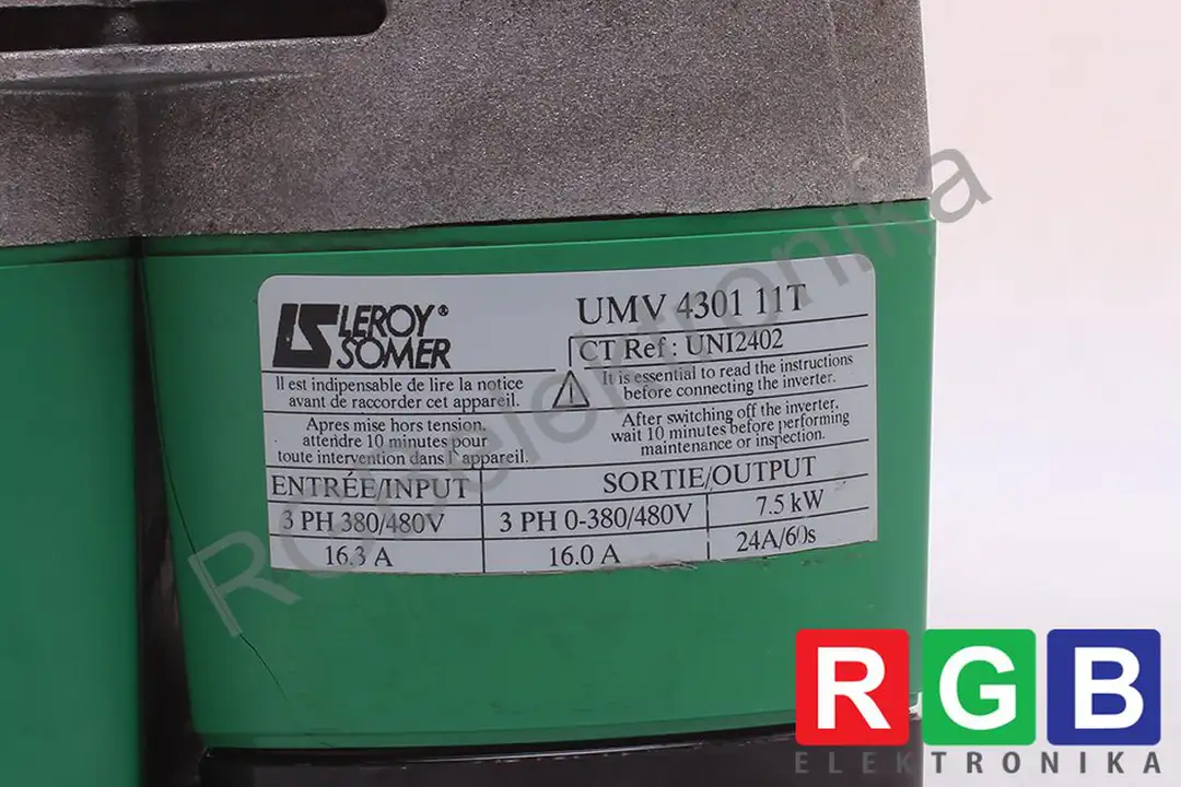 drive-umv-4301-11t-uni2402 SOMER repair