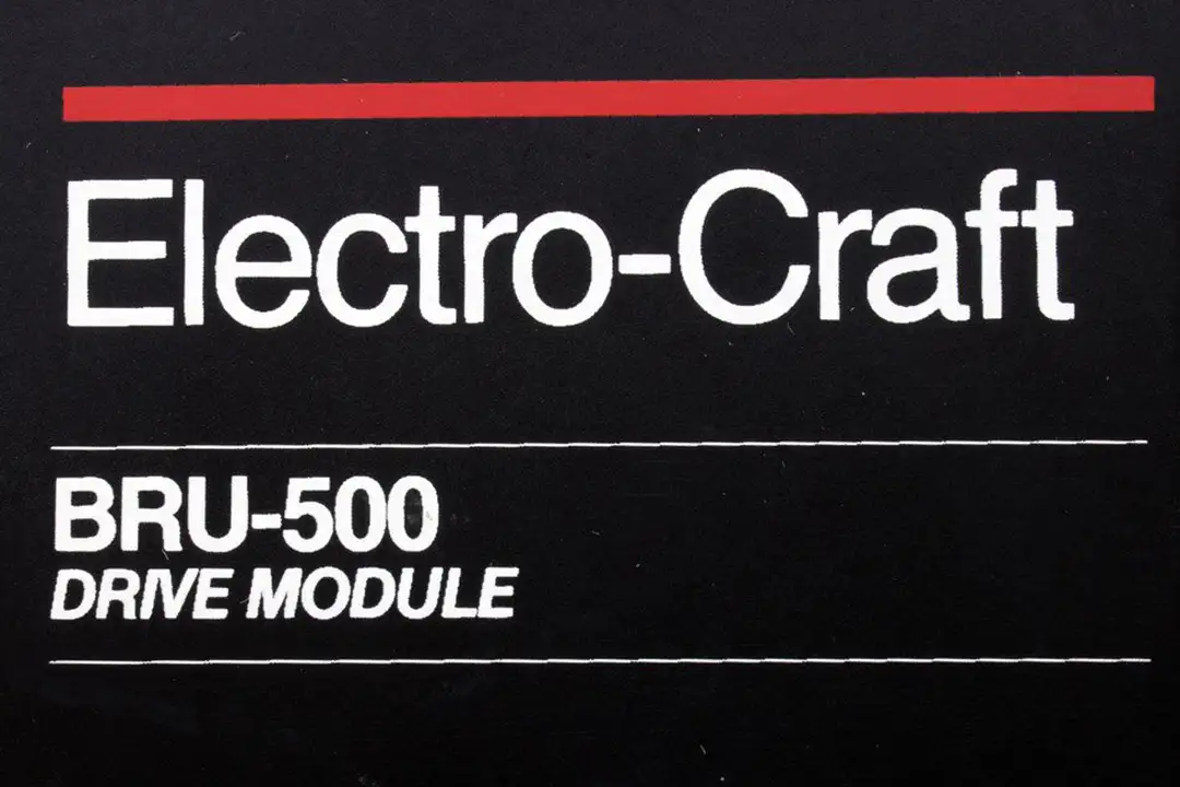 bru-500 ELECTRO-CRAFT repair