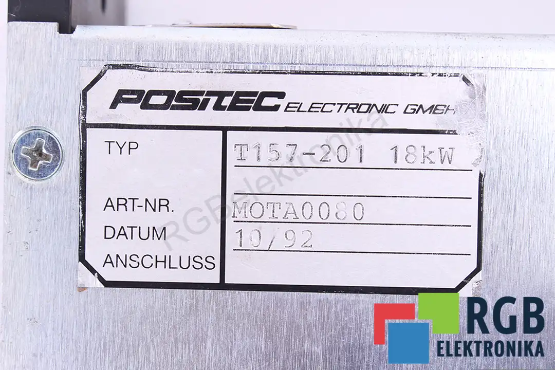 t157-201 POSITEC repair