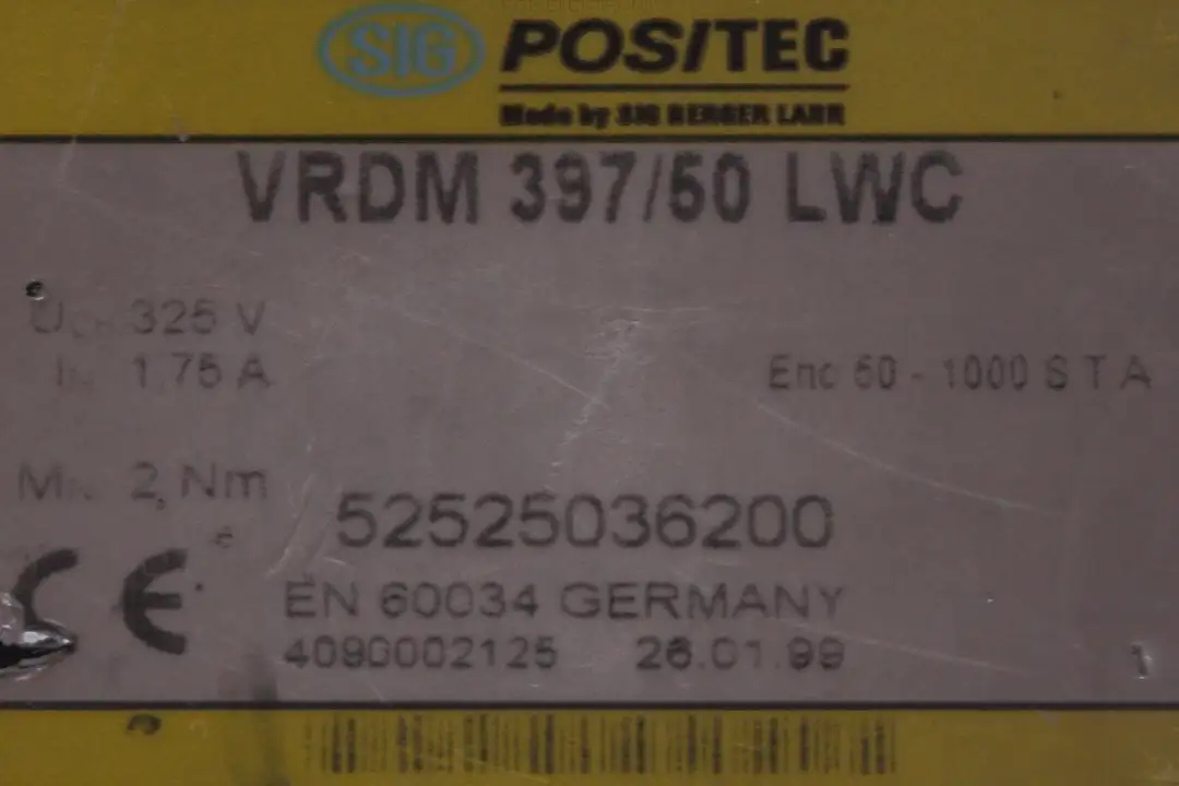 vrdm-397-50-lwc POSITEC repair